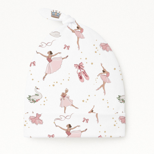 Supima Cotton Layette Hat w..