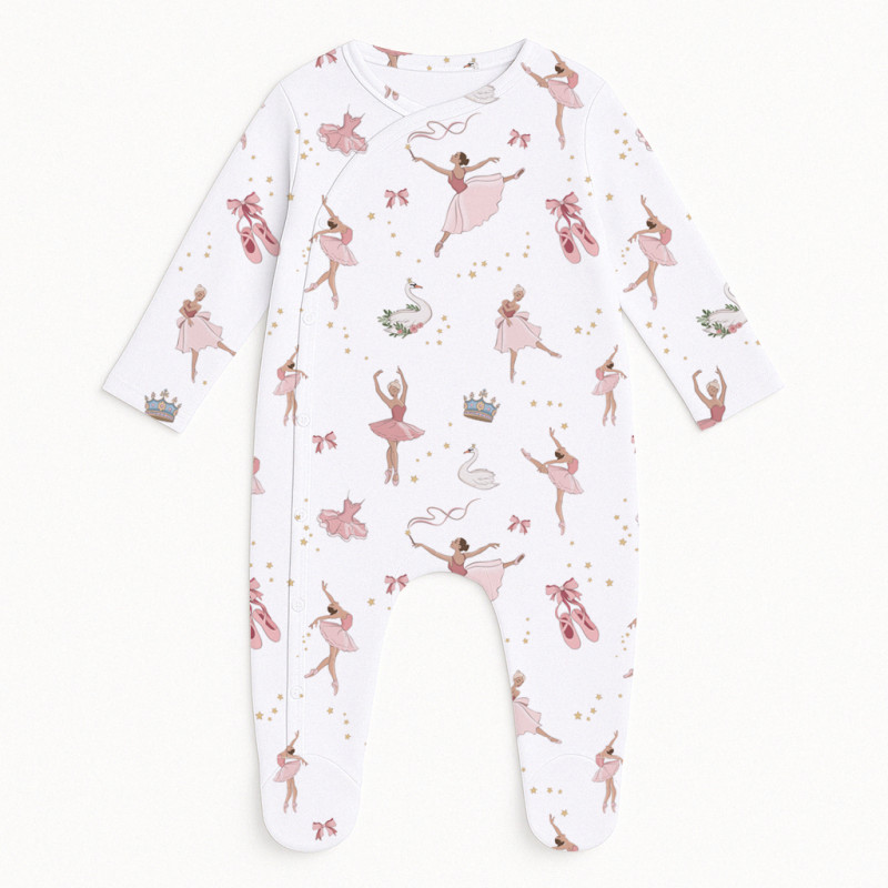 Babygrow for baby with Side Opening K020 OPERA