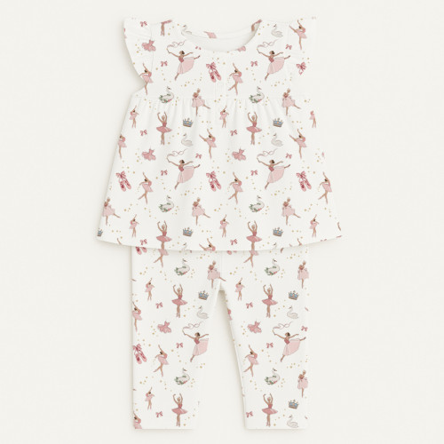 Yoke Girls Pyjama 100% orga..