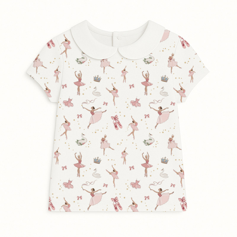 Short Sleeve T-shirt for Boys and Girls with Collar TSH001CL OPERA Short Sleeve T-shirt for Boys and Girls with Collar TSH001CL OPERA