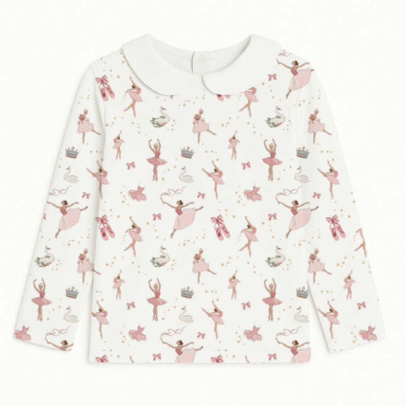 Long Sleeve T-shirt for Boys and Girls  з комiрцем TSH002CL OPERA
