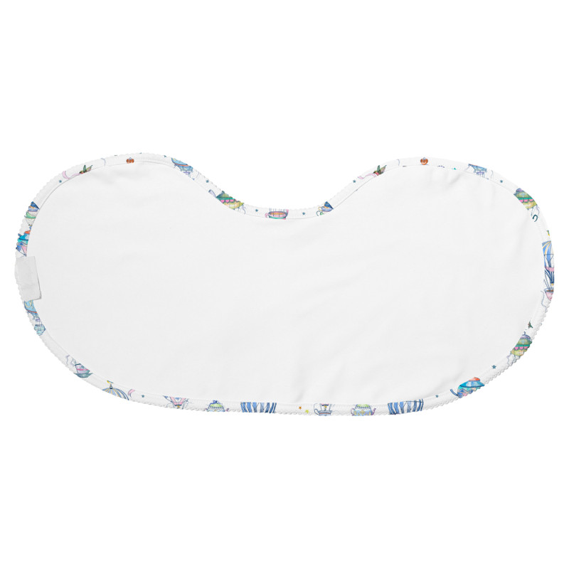 Burpy Bib BB010 – Organic Supima Cotton Time for tea Burpy Bib BB010 – Organic Supima Cotton Time for tea