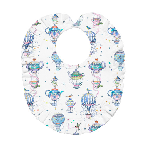 Baby Bib with Ruffles for g..