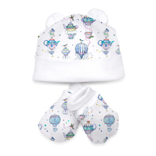 Hat and Mittens Set010 Time..