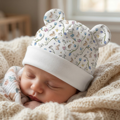 Hat with ears Supima Cotton..