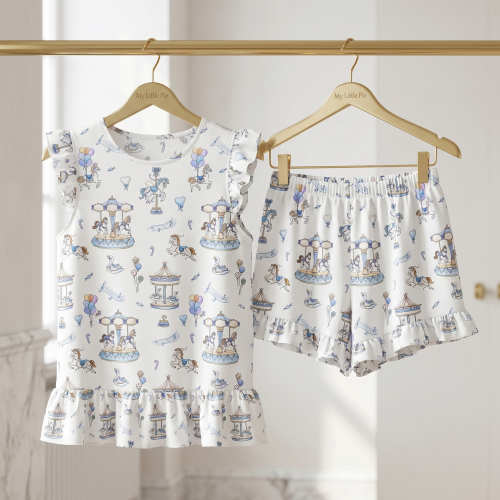 Short Supima Cotton Pyjamas..