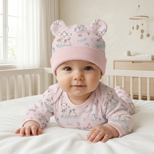 Hat with ears Supima Cotton..
