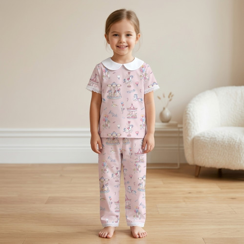 Luxury Pajama Set with Coll..