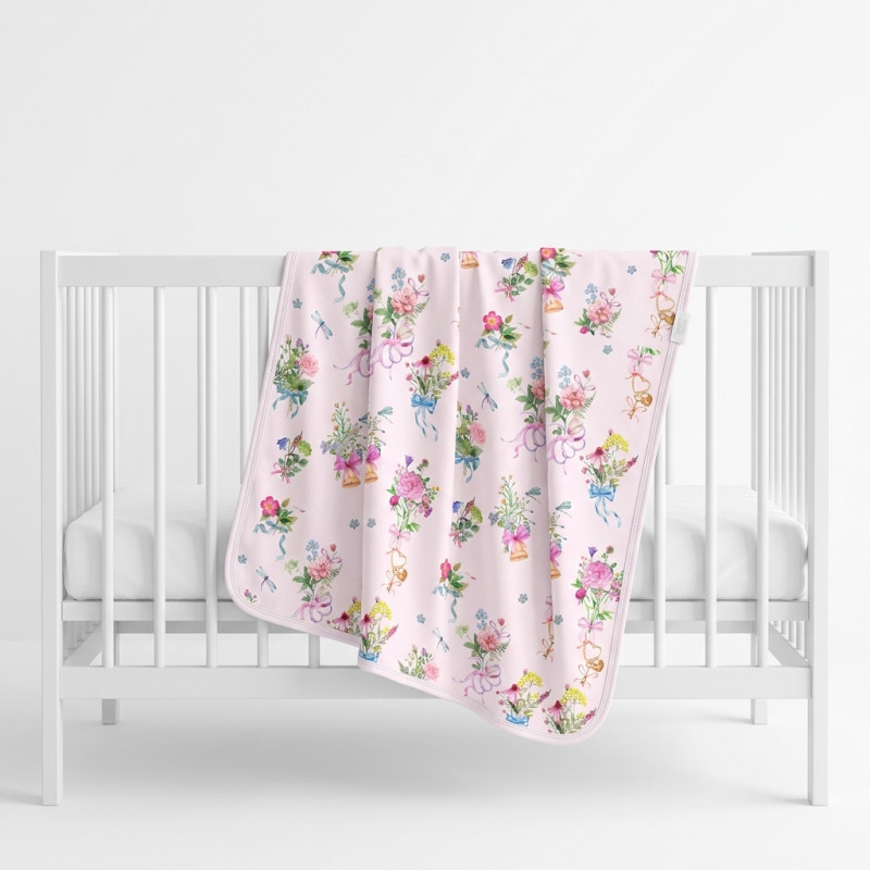 Two-Layer Baby Blanket BL001 BOQUETTE Two-Layer Baby Blanket BL001 BOQUETTE