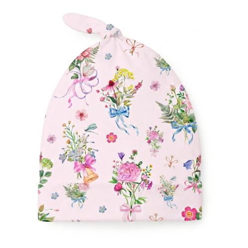 Supima Cotton Layette Hat w..