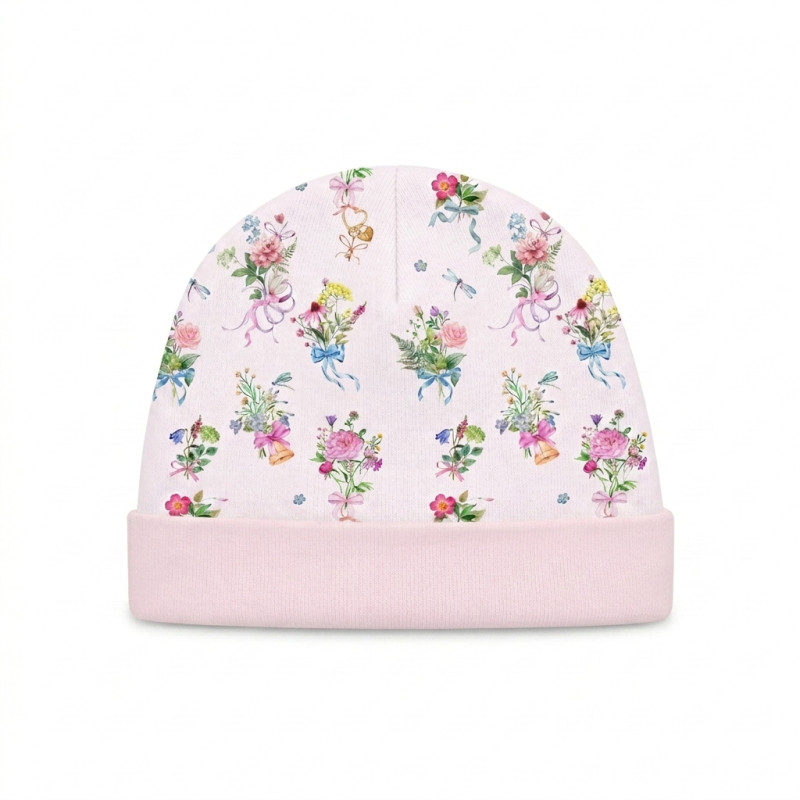 Cotton Baby Hat H004 BOQUETTE Cotton Baby Hat H004 BOQUETTE