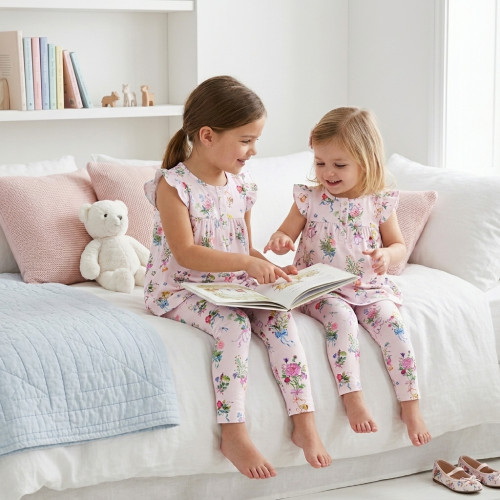 Yoke Girls Pyjama 100% orga..