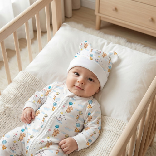 Hat with ears Supima Cotton..