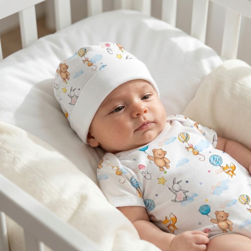 Cotton Baby Hat H004