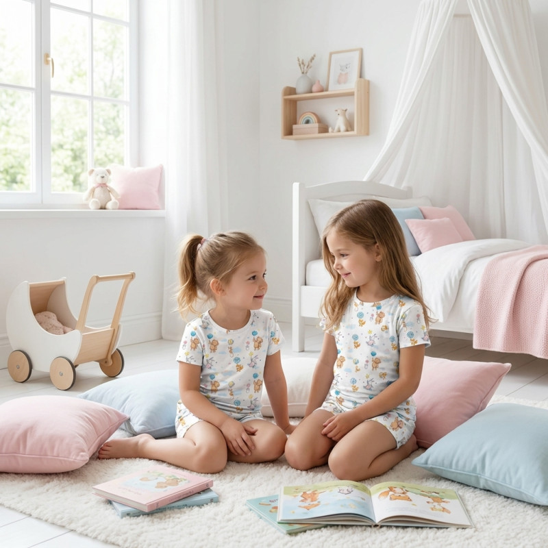 Pyjama short sleeve 100% organic pima Cotton PJ005 Pyjama short sleeve 100% organic pima Cotton PJ005