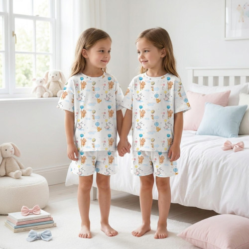 Pyjama short sleeve 100% or..