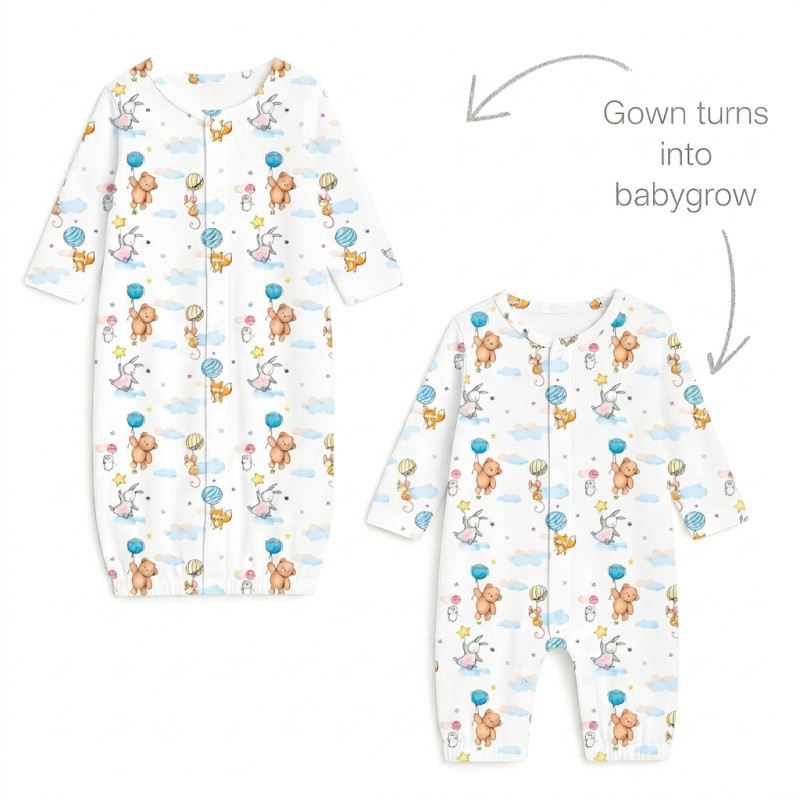 Baby converter gown TR001 Baby converter gown TR001