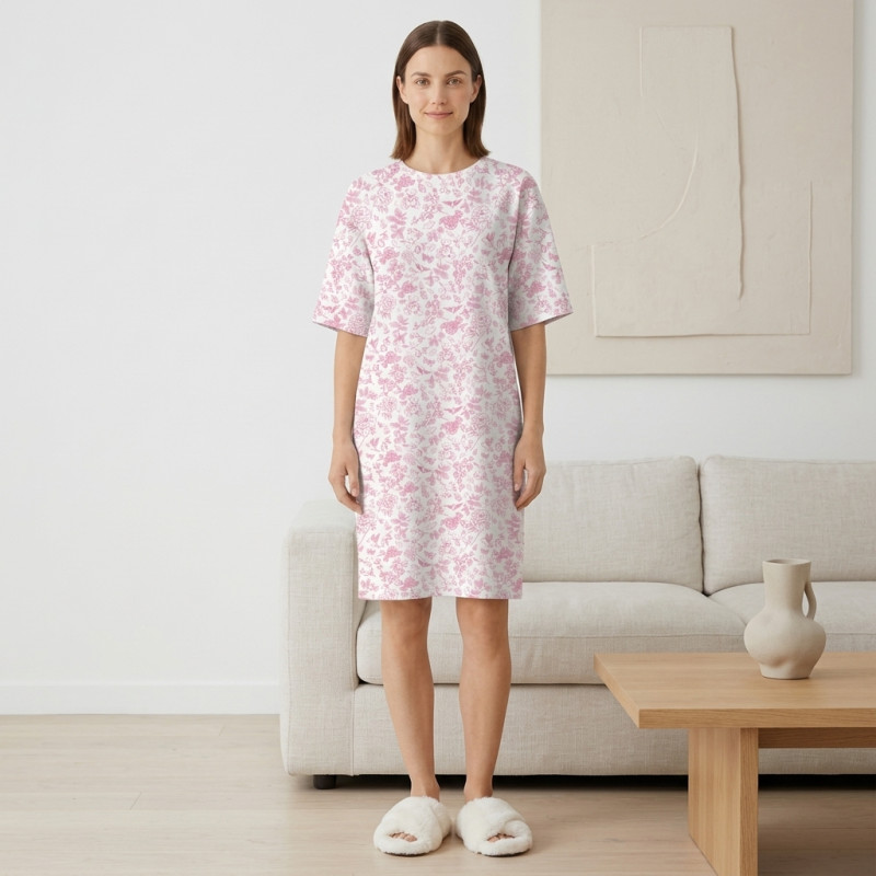 Women’s Oversize Dress by My Little Pie DW020 CHLOE PINK Women’s Oversize Dress by My Little Pie DW020 CHLOE PINK