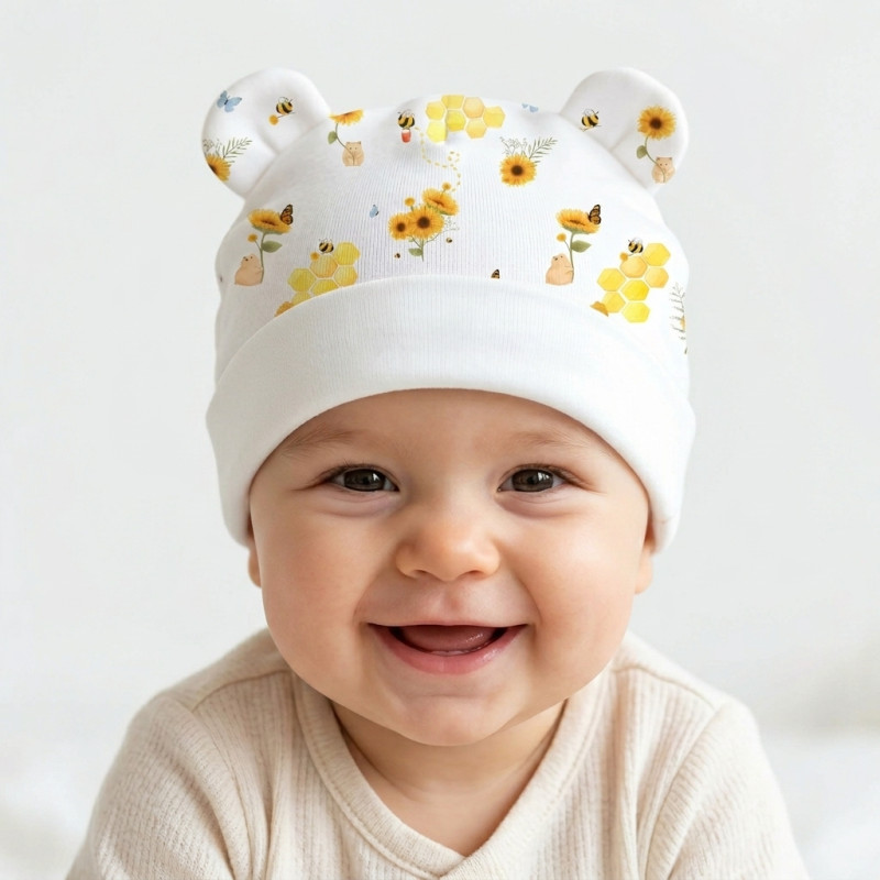 Cotton Baby Hat H004 Cotton Baby Hat H004