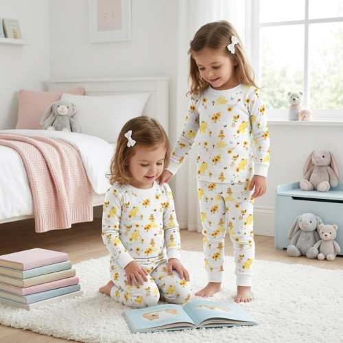 Pyjama long sleeve 100% org..