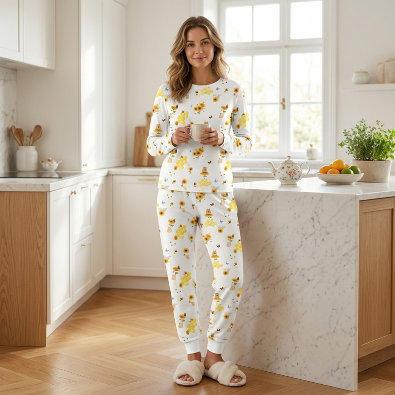 Luxury Long Adult Pyjama Set PW100