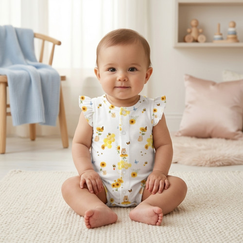 Supima Cotton Shortie with ..