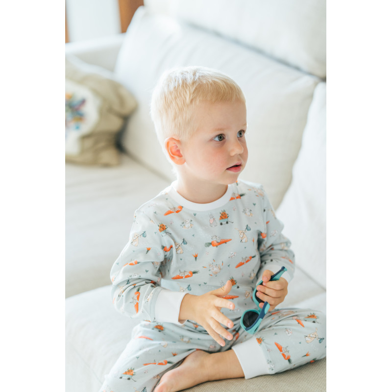Pyjama long sleeve 100% organic pima Cotton PJ001 Pyjama long sleeve 100% organic pima Cotton PJ001