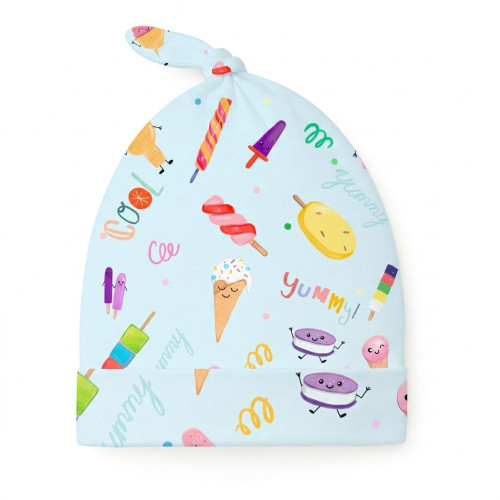 Supima Cotton Layette Hat w..
