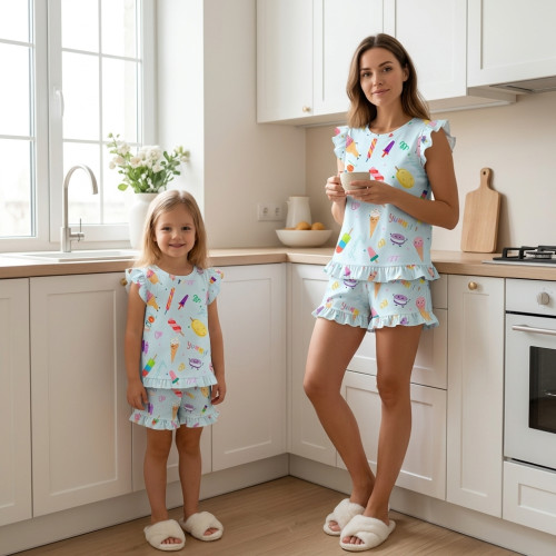 Short Supima Cotton Pyjamas..