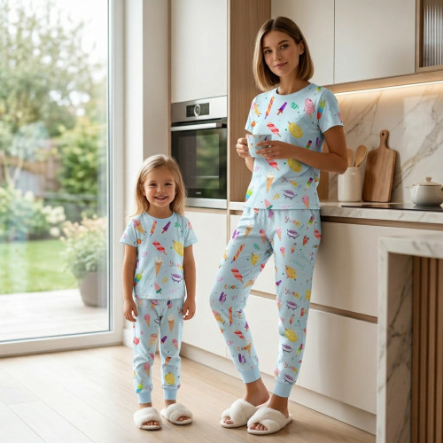 Patterned Supima Cotton Pyj..