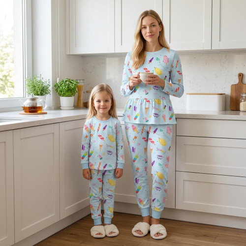 Pyjama long sleeve 100% org..