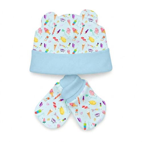 Hat and Mittens Set010