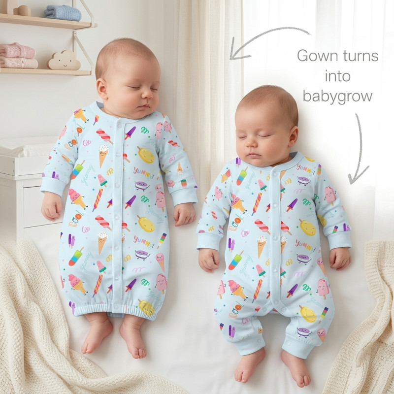 Baby converter gown TR001 Baby converter gown TR001