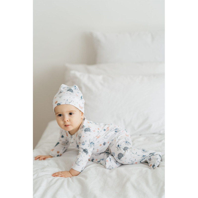 Babygrow for baby with Side Opening K020 Babygrow for baby with Side Opening K020
