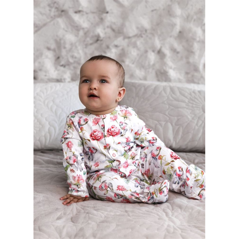 Babygrow for baby with Side Opening K020 Babygrow for baby with Side Opening K020