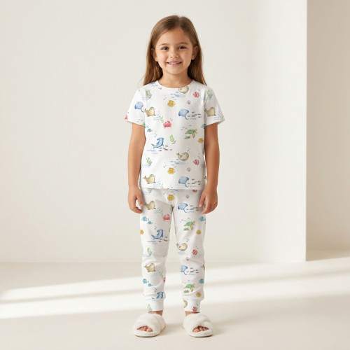 Patterned Supima Cotton Pyj..