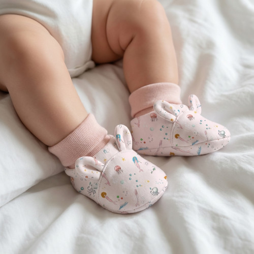 Funny Bear Booties with Ear..