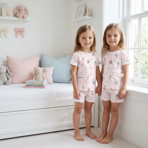 Pyjama short sleeve 100% or..