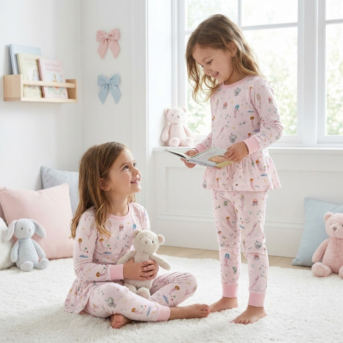Girls Supima Cotton Pyjamas..