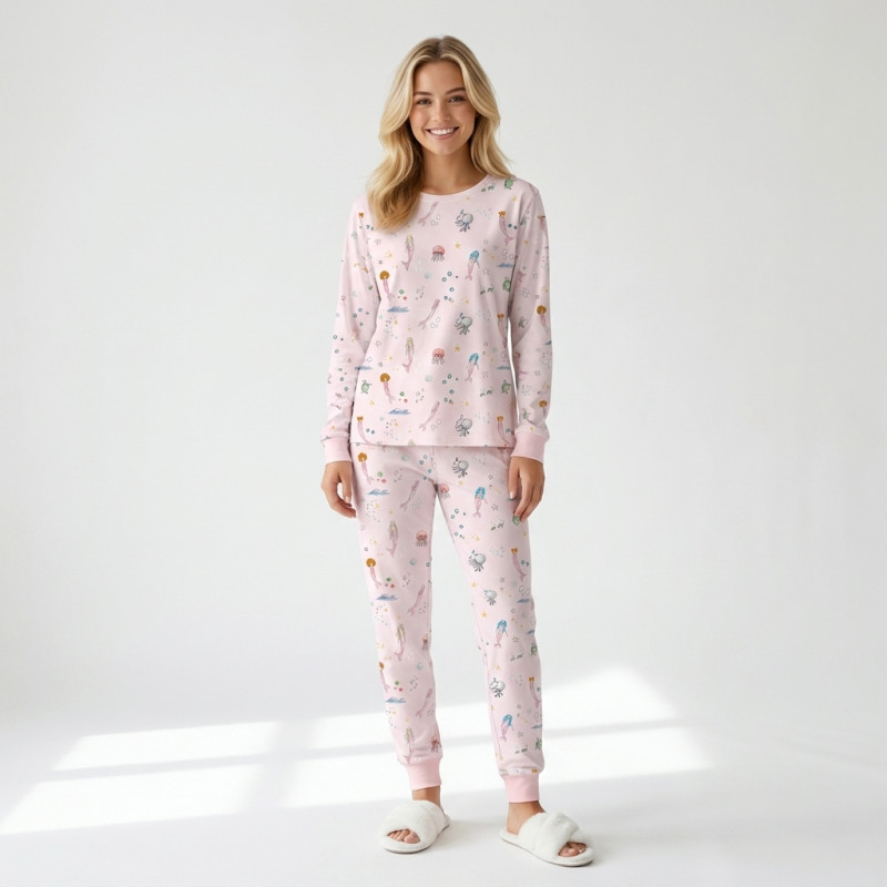 Luxury Long Adult Pyjama Set PW100