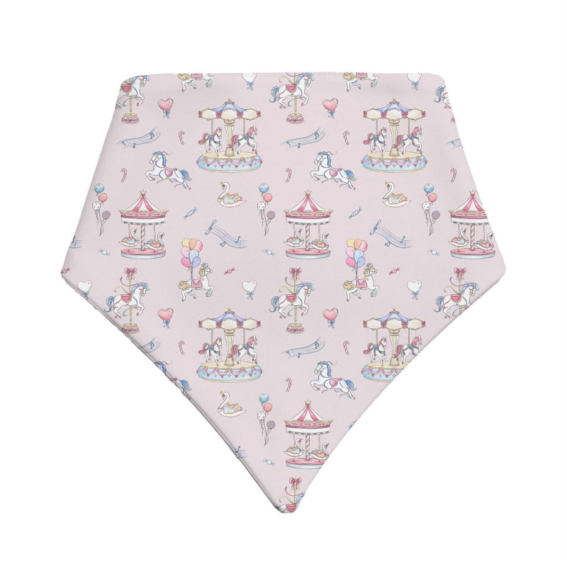 Triangle Bandana Bib for Babies Bib001 Bonbon Pink Triangle Bandana Bib for Babies Bib001 Bonbon Pink