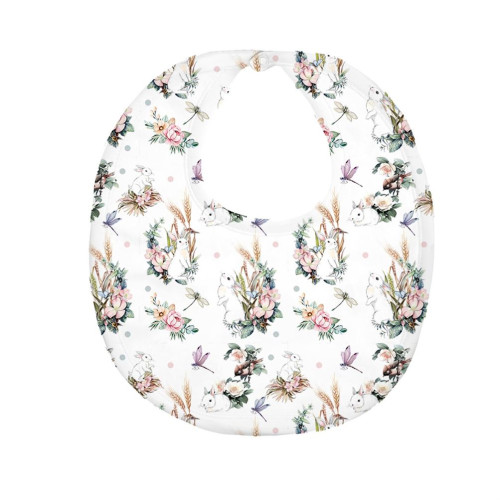 Baby Bib with Picot Trim BI..