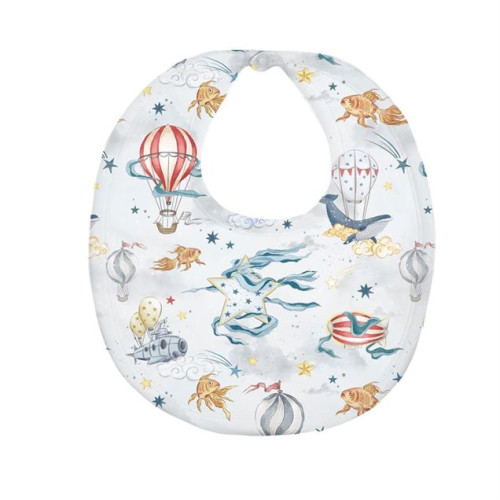 Baby Bib with Picot Trim BI..
