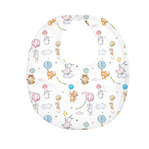 Baby Bib with Picot Trim BI..