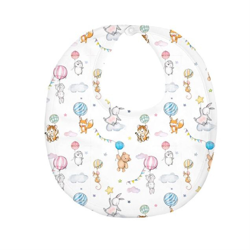 Baby Bib with Picot Trim BIB005 Baby Bib with Picot Trim BIB005