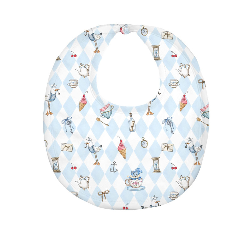 Нагрудник с отделкой BIB005 Diamond Blue