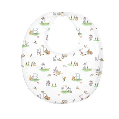 Baby Bib with Picot Trim BI..