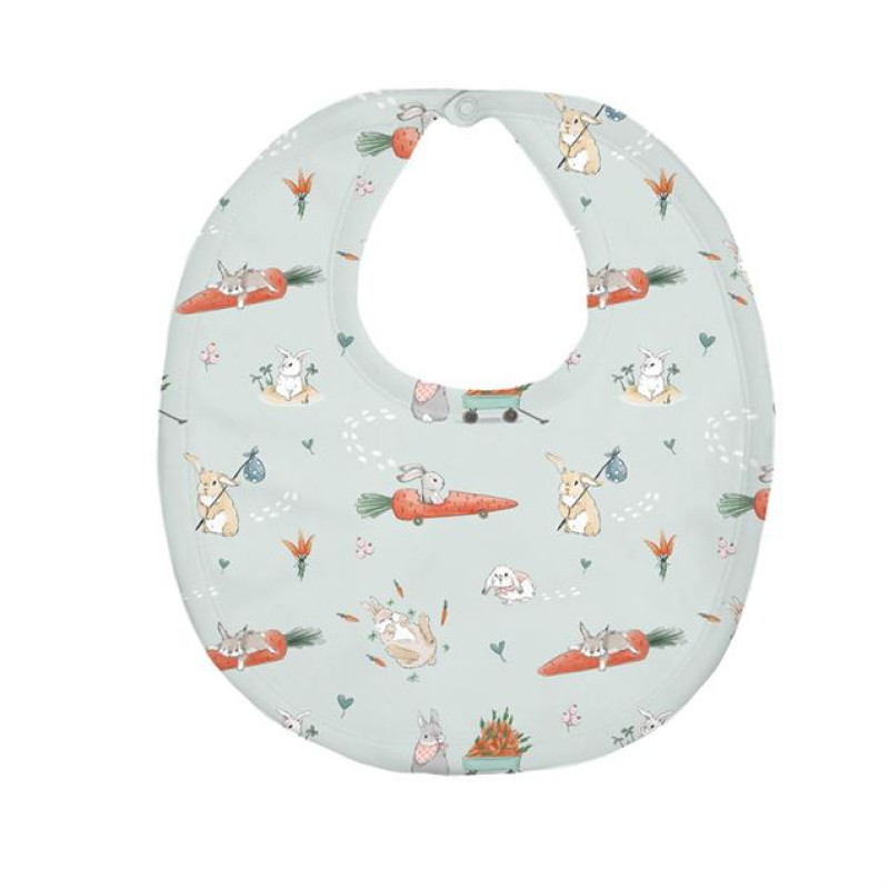 Baby Bib with Picot Trim BIB005 Baby Bib with Picot Trim BIB005