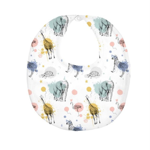 Baby Bib with Picot Trim BI..