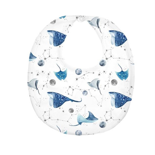 Baby Bib with Picot Trim BI..